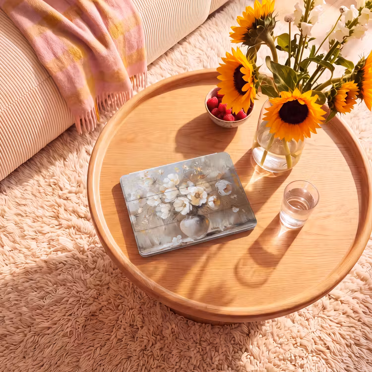 iPad hoes - Vaas - Bloemen - Kunst - Goud — 2
