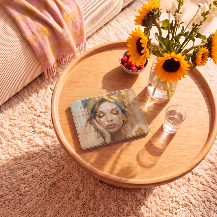 iPad hoes - Vrouwen - Portret - Luxe - Goud — 2
