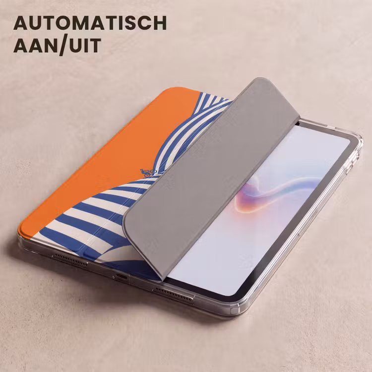 iPad hoes - Fietser - Heuvels - Strepen - Blauw — 5