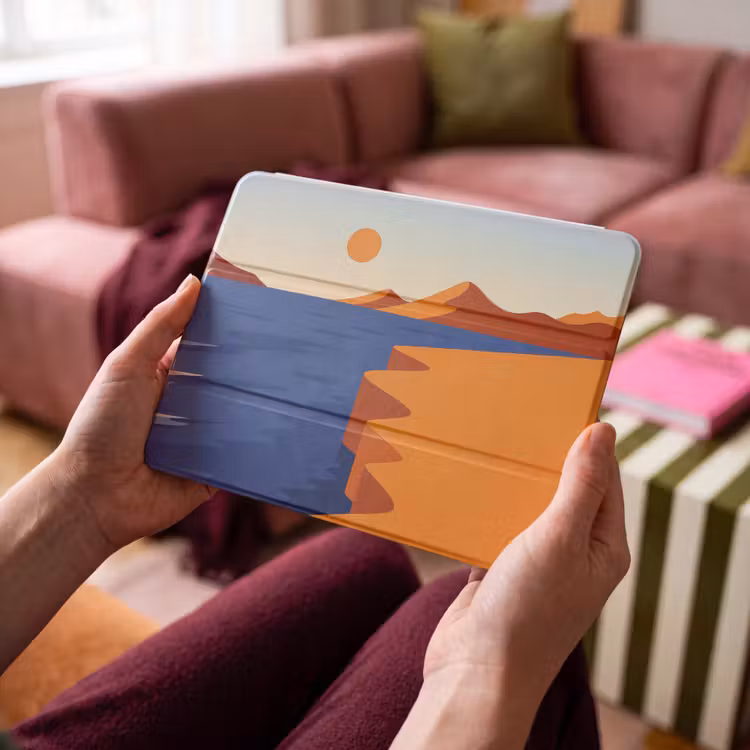 iPad hoes - Landschap - Bergen - Zon - Zee — 4