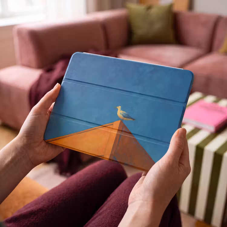 iPad hoes - Meeuw - Gebouw - Lucht - Geschilderd — 4