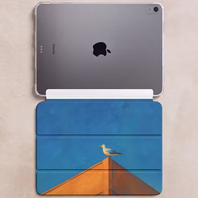 iPad hoes - Meeuw - Gebouw - Lucht - Geschilderd — 6