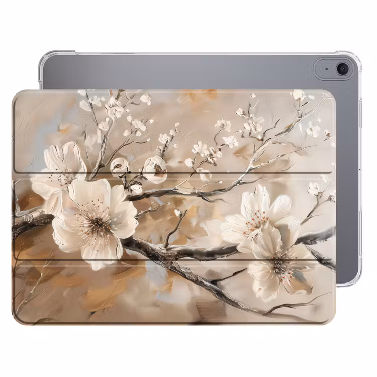 iPad hoes - Bloemen - Natuur - Wit - Bloesem - Abstract — 1