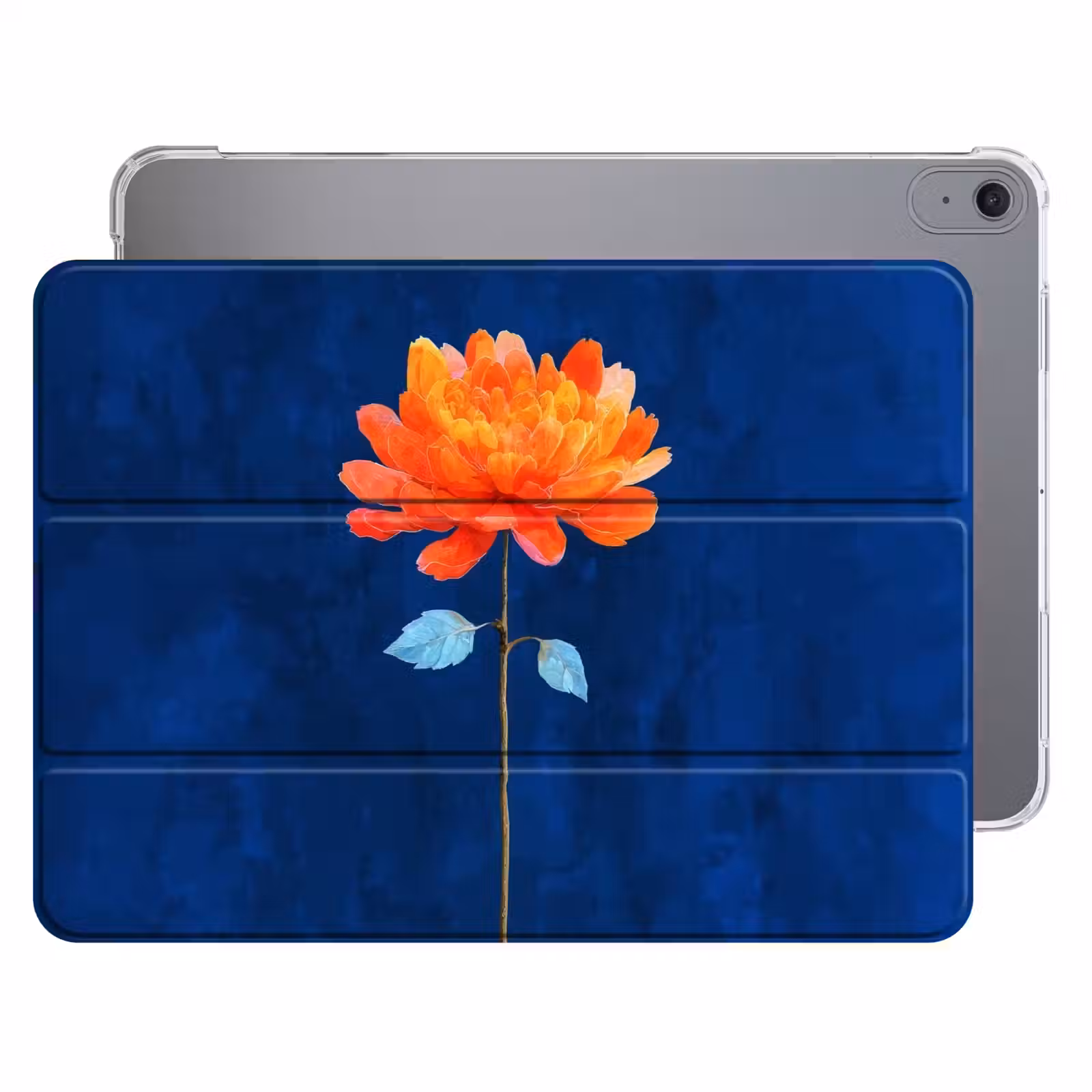 iPad hoes - Bloem - Oranje - Bladeren — 1