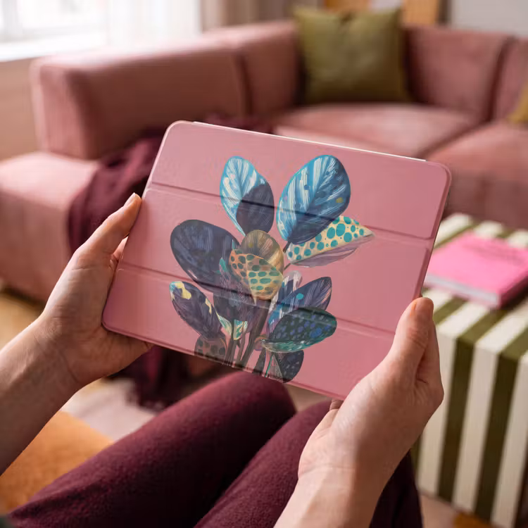 iPad hoes - Plant - Bladeren - Stippen - Abstract — 4