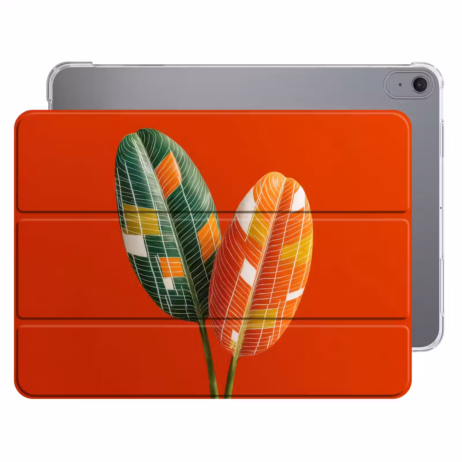 iPad hoes - Bladeren - Ovaal - Mozaïek - Patroon — 1