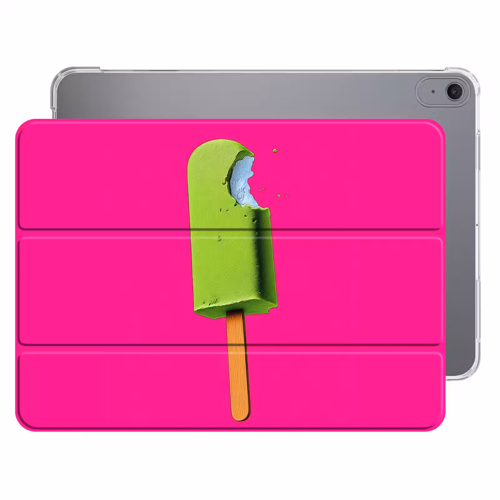 iPad hoes - Ijsje - Stokje - Minimalistisch - Groen — 1