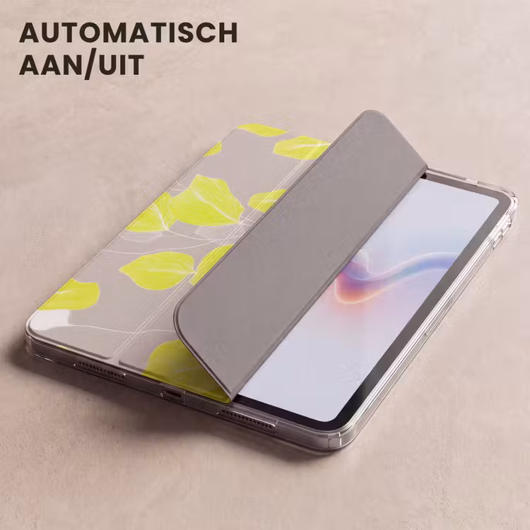 iPad hoes - Bladeren - Neon - Geel - Lijnen — 5
