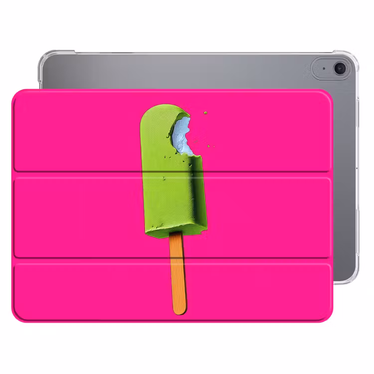 iPad hoes - Ijsje - Stokje - Minimalistisch - Groen — 1
