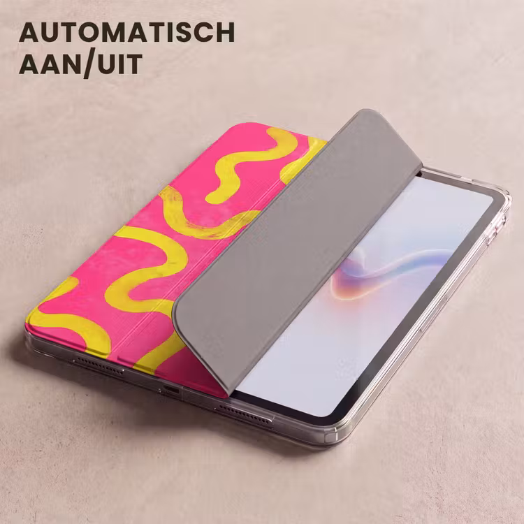 iPad hoes - Lijn - Geel - Abstract — 5