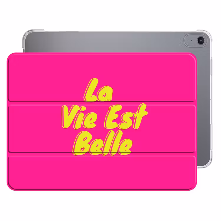 iPad hoes - Quote - Retro - Roze — 1