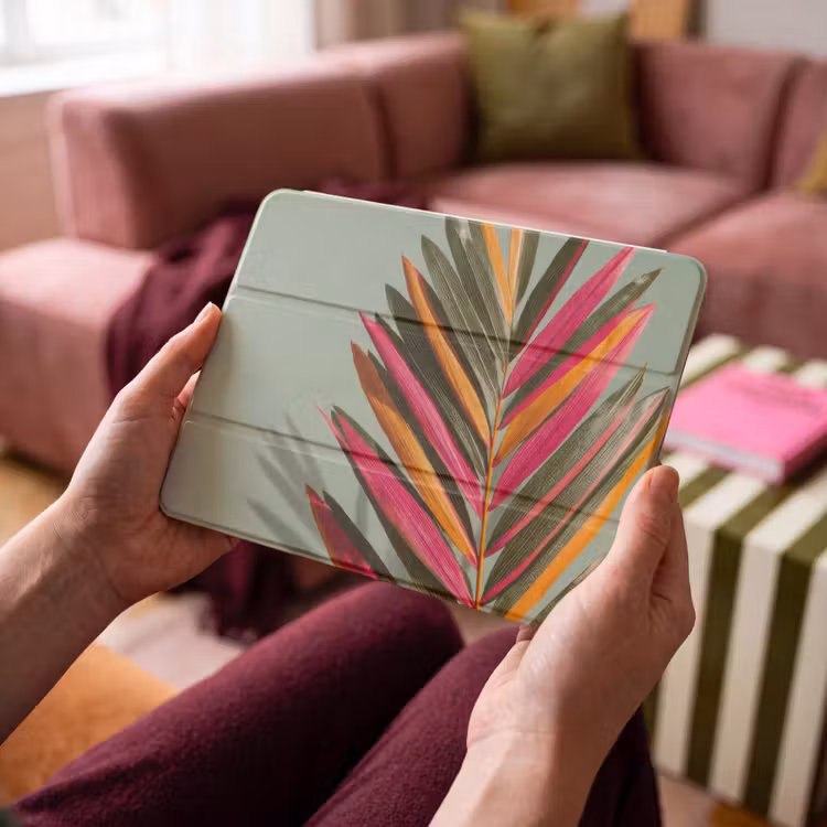 iPad hoes - Tak - Bladeren - Kleurrijk - Schaduw — 4
