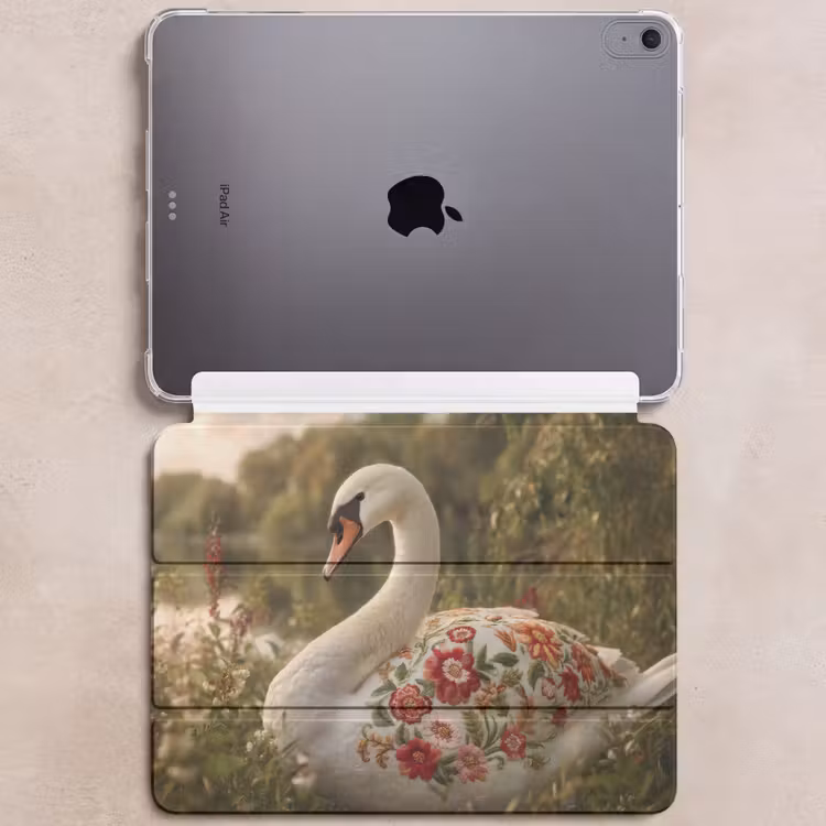 iPad hoes - Zwaan - Bloemen - Natuur — 6