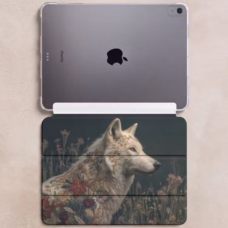 iPad hoes - Wolf - Bloemen - Natuur — 6