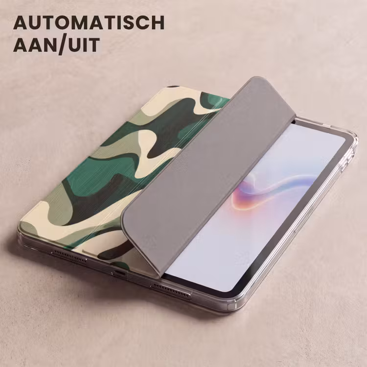 iPad hoes - Abstract - Camouflage - Groen — 5