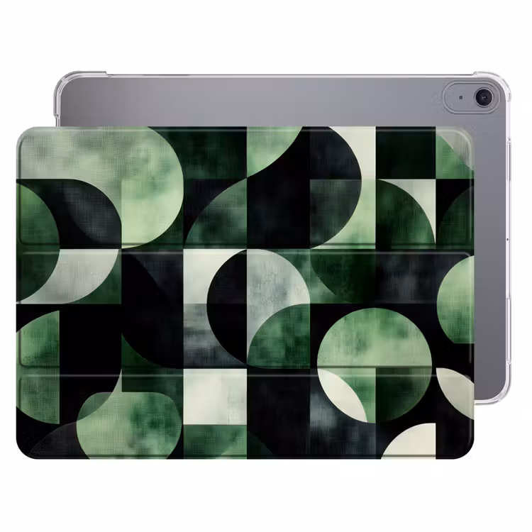 iPad hoes - Abstract - Groen - Vormen — 1