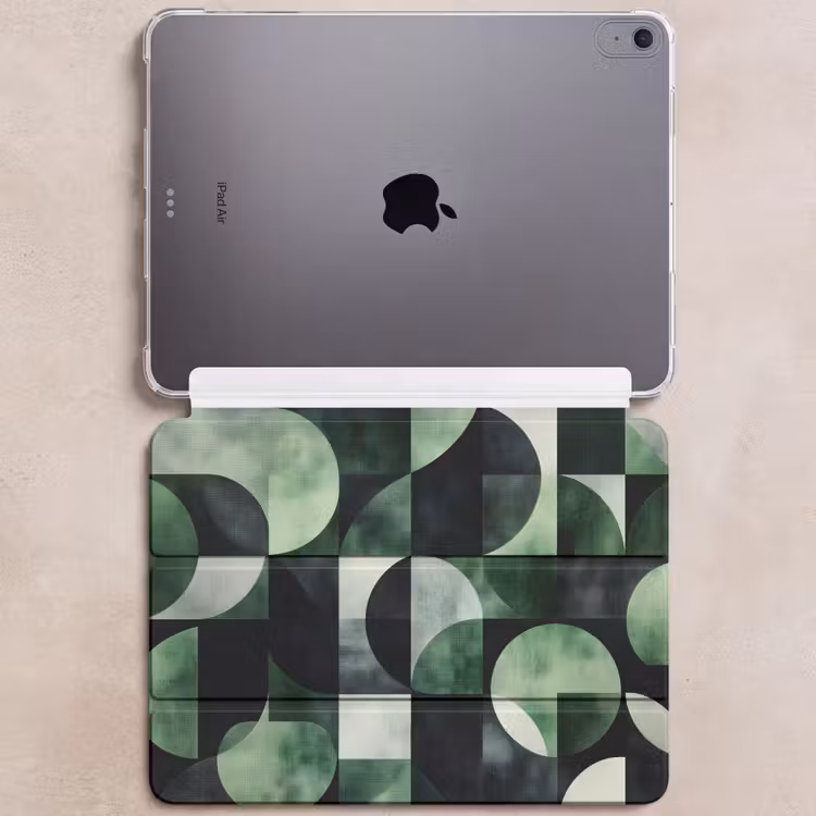 iPad hoes - Abstract - Groen - Vormen — 6