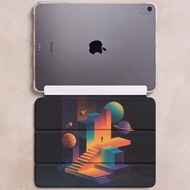 iPad hoes - Abstract - Trappen - Mens - Planeten — 6
