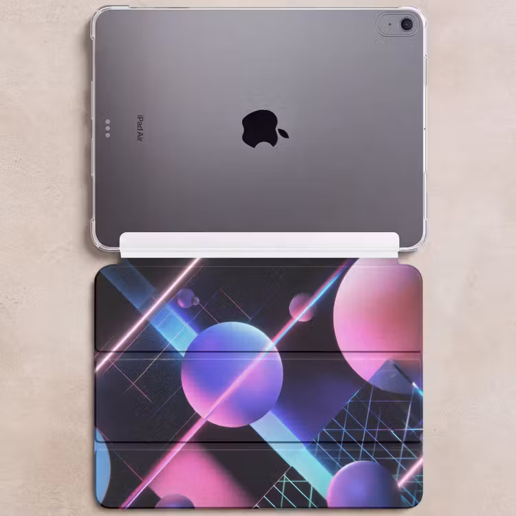 iPad hoes - Bollen - Neon - Lijnen - Roze — 6