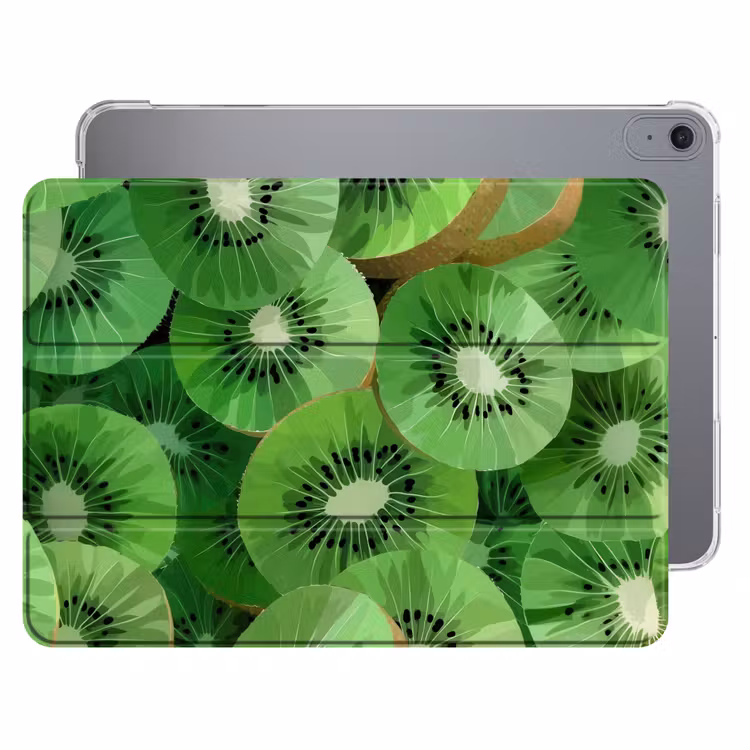 iPad hoes - Kiwi - Groen - Pitten — 1