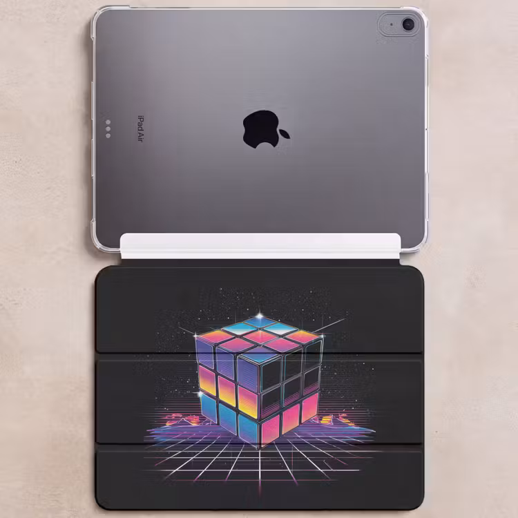 iPad hoes - Kubus - Kleurrijk - Raster — 6