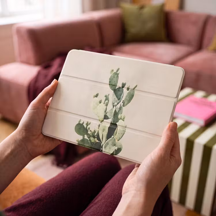 iPad hoes - Cactus - Groen - Minimalistisch — 4