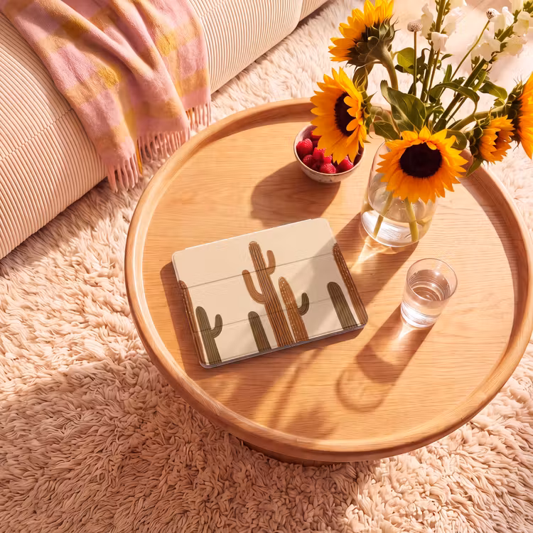 iPad hoes - Cactus - Woestijn - Zand - Bruin — 2