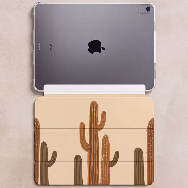 iPad hoes - Cactus - Woestijn - Zand - Bruin — 6