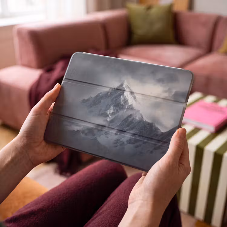 iPad hoes - Sneeuw - Berg - Wolken — 4