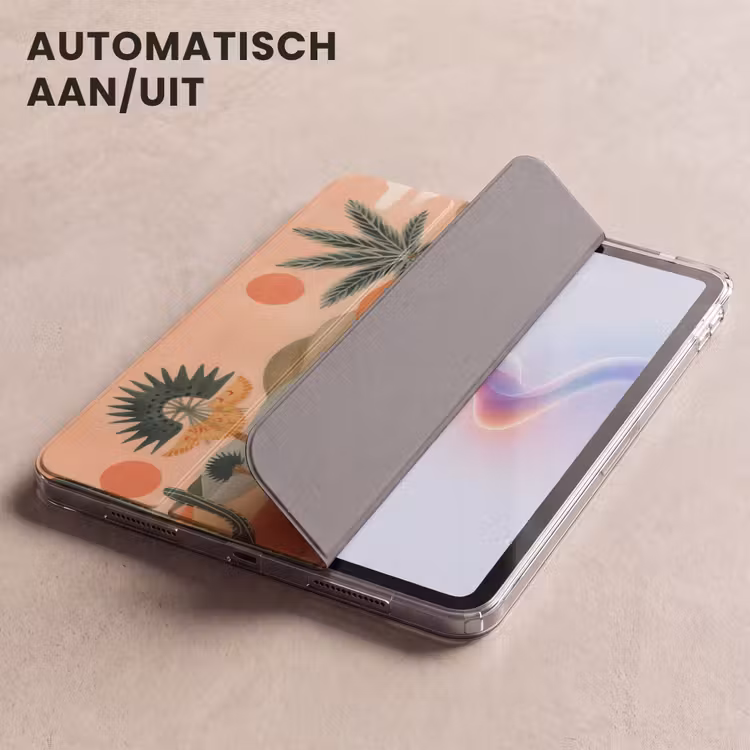 iPad hoes - Tijger - Palmen - Cactus - Oranje — 5