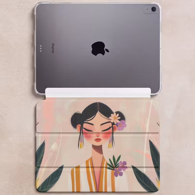 iPad hoes - Vrouw - Bloemen - Pastel — 6