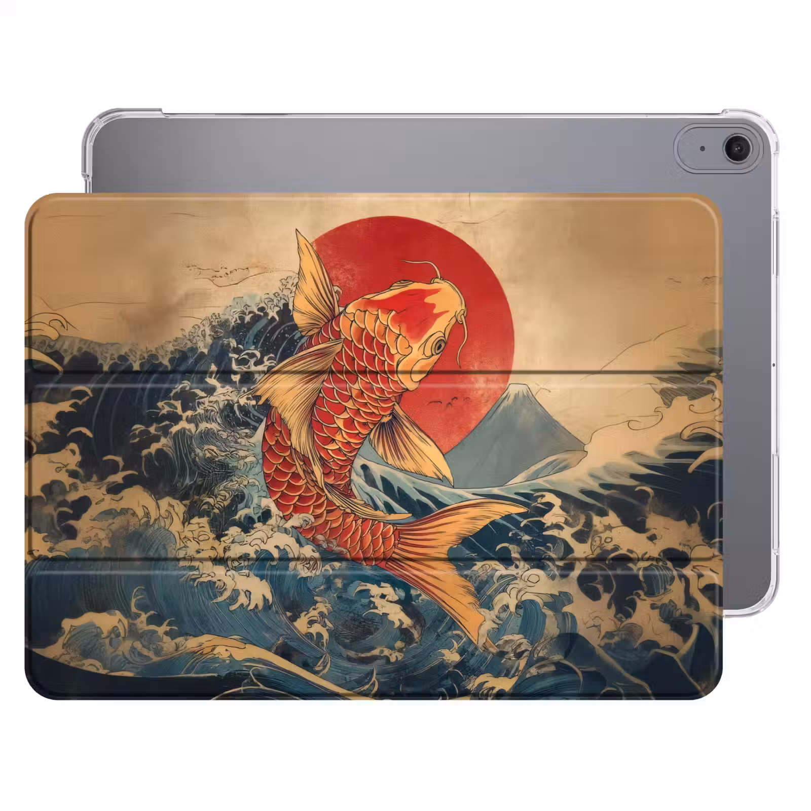 iPad hoes - Koi - Zee - Golven - Zon — 1