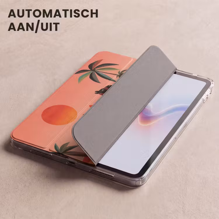 iPad hoes - Kameel - Gekleurd tapijt - Duinen - Rode zon — 5