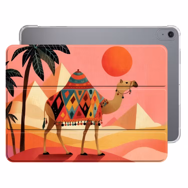 iPad hoes - Kameel - Pyramides - Rode zon — 1