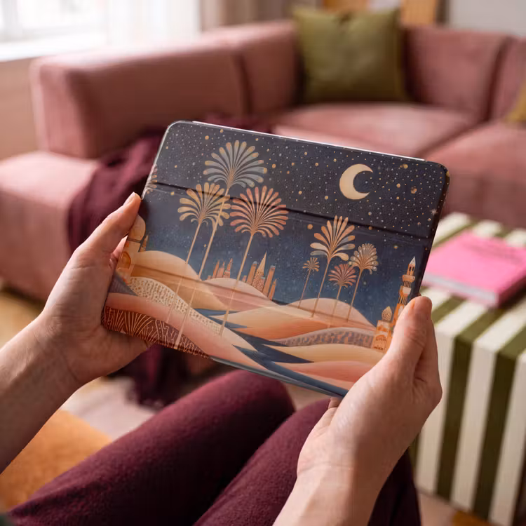 iPad hoes - Sterrenhemel - Palmen - Rivier — 4