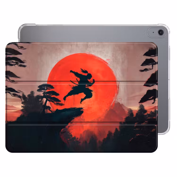 iPad hoes - Zon - Krijger - Bomen - Bergen — 1