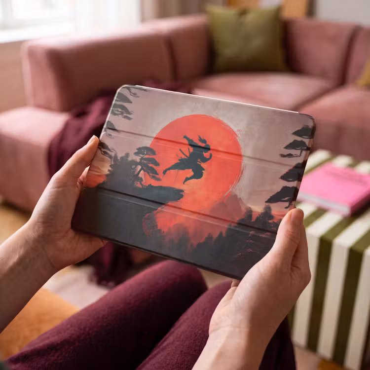 iPad hoes - Zon - Krijger - Bomen - Bergen — 4