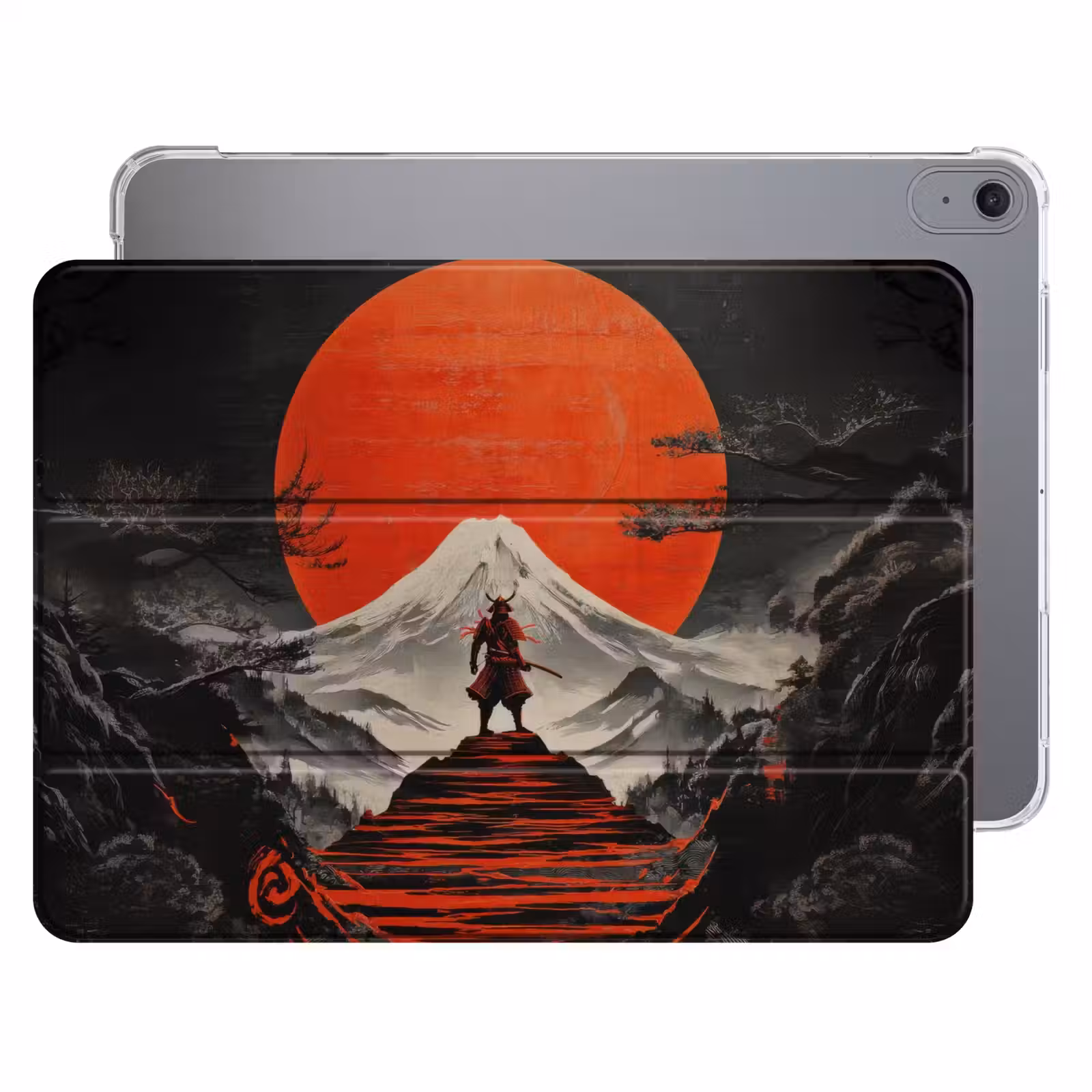 iPad hoes - Krijger - Rode trappen - Zon - Berg — 1