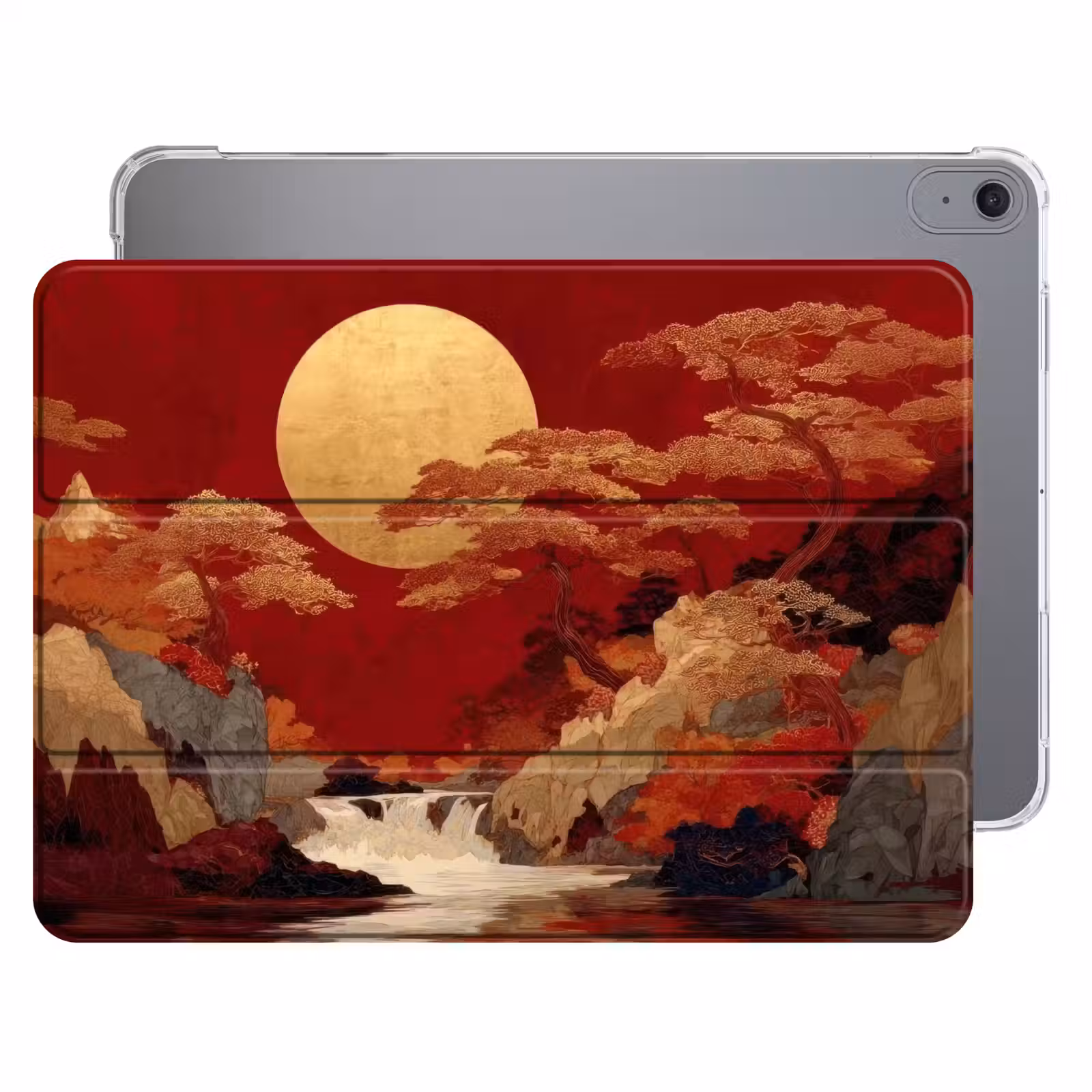 iPad hoes - Volle maan - Landschap - Waterval — 1