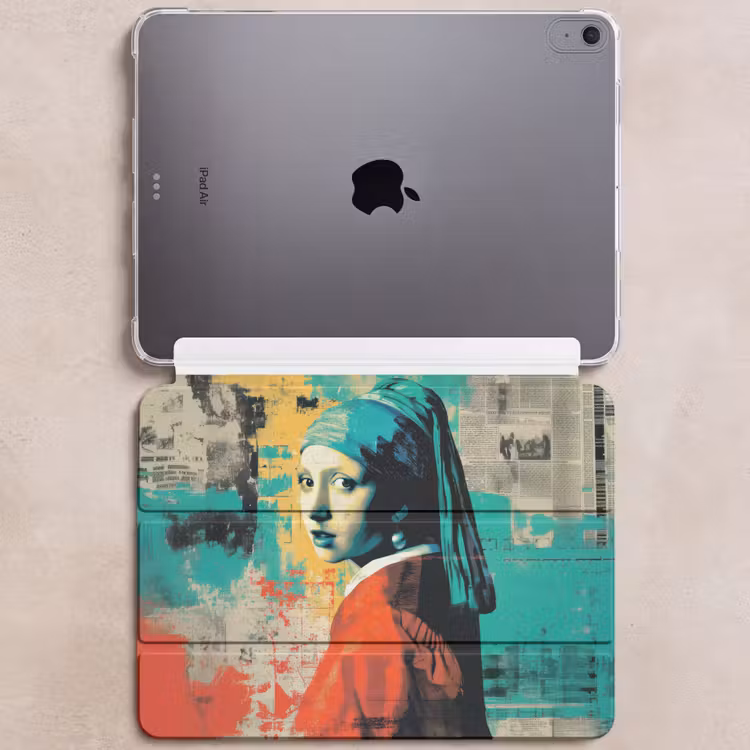 iPad hoes - Klassiek - Pareloorbel - Streetartstijl - Kleurrijk — 6
