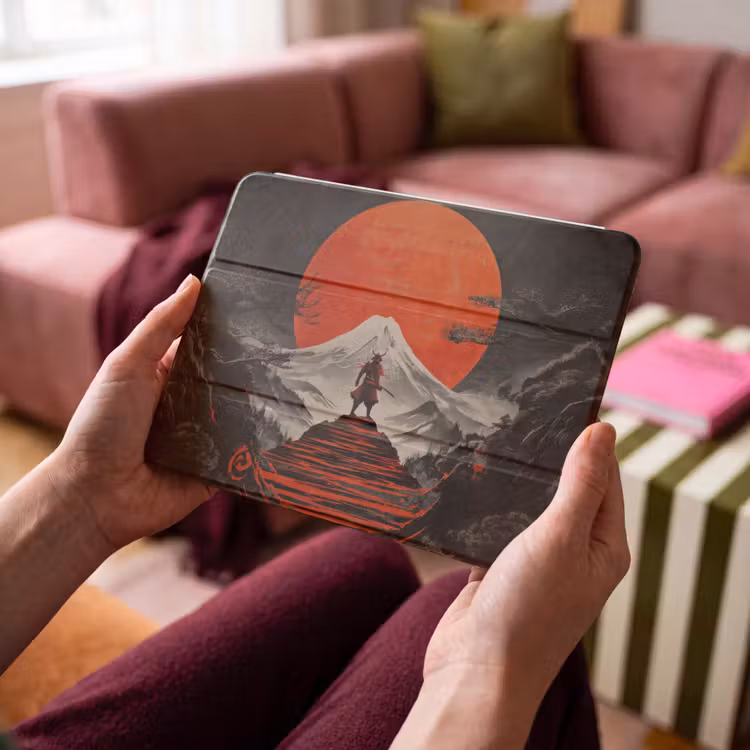 iPad hoes - Krijger - Rode trappen - Zon - Berg — 4