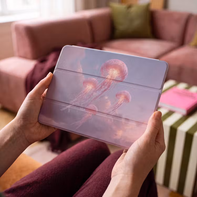 iPad hoes - Kwallen - Roze - Wolken — 4