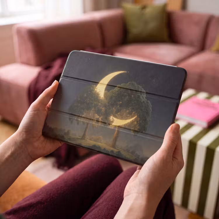 iPad hoes - Maan - Bomen - Rust — 4