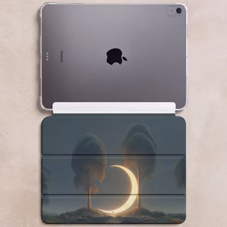 iPad hoes - Maan - Bomen - Wandeling — 6