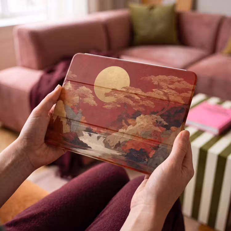 iPad hoes - Volle maan - Landschap - Waterval — 4