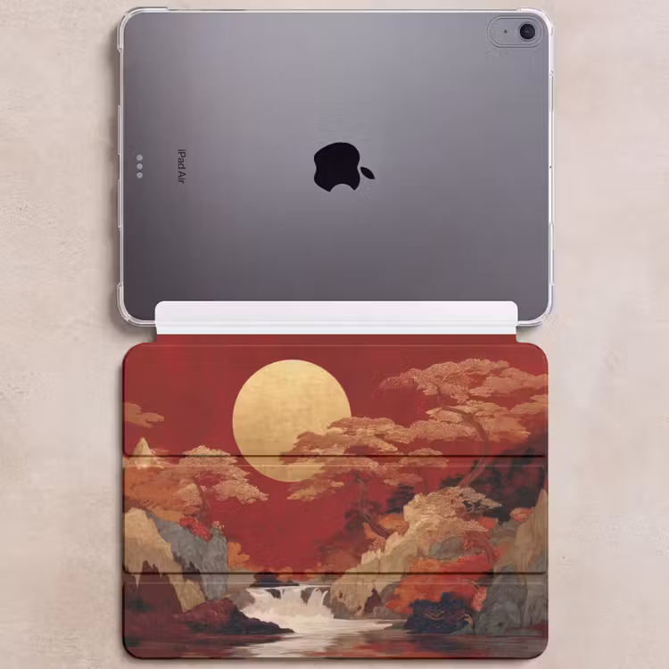iPad hoes - Volle maan - Landschap - Waterval — 6