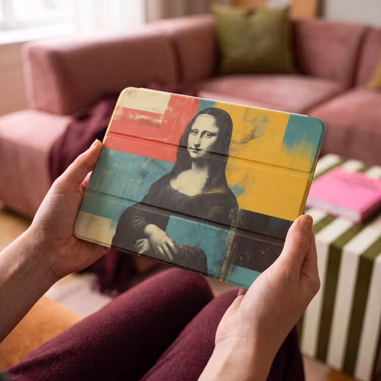 iPad hoes - Vrouw - Kleurvlakken - Klassieke schilderkunst — 4