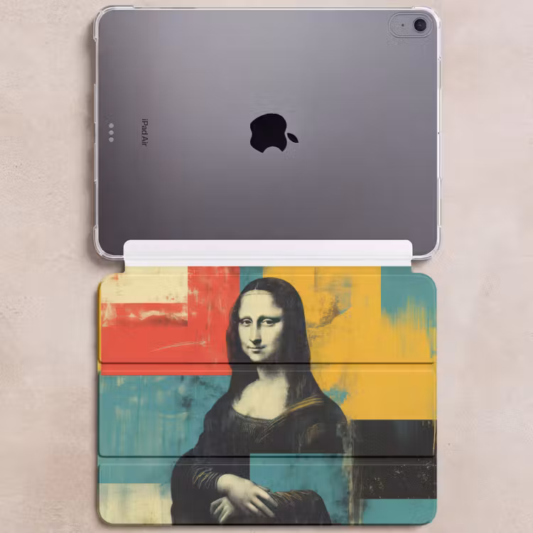 iPad hoes - Vrouw - Kleurvlakken - Klassieke schilderkunst — 6