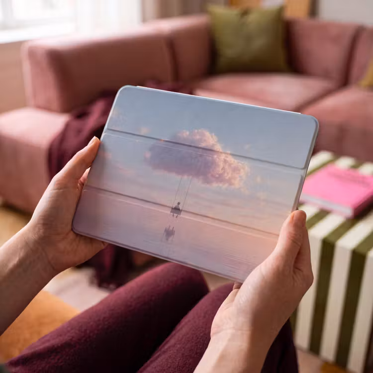 iPad hoes - Wolk - Schommel - Kleurrijke lucht — 4