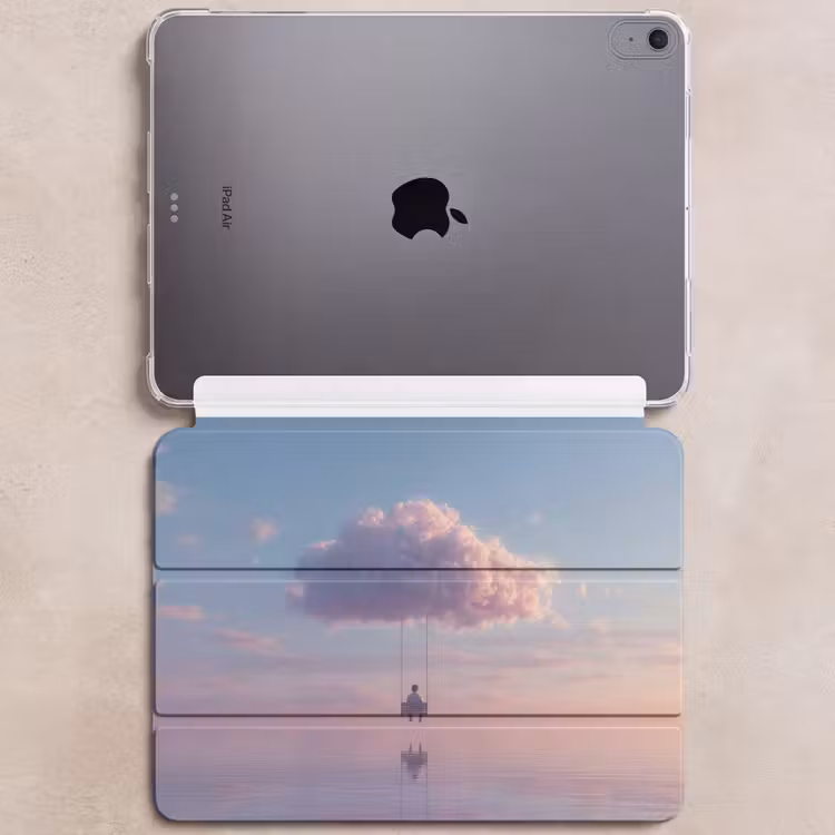 iPad hoes - Wolk - Schommel - Kleurrijke lucht — 6